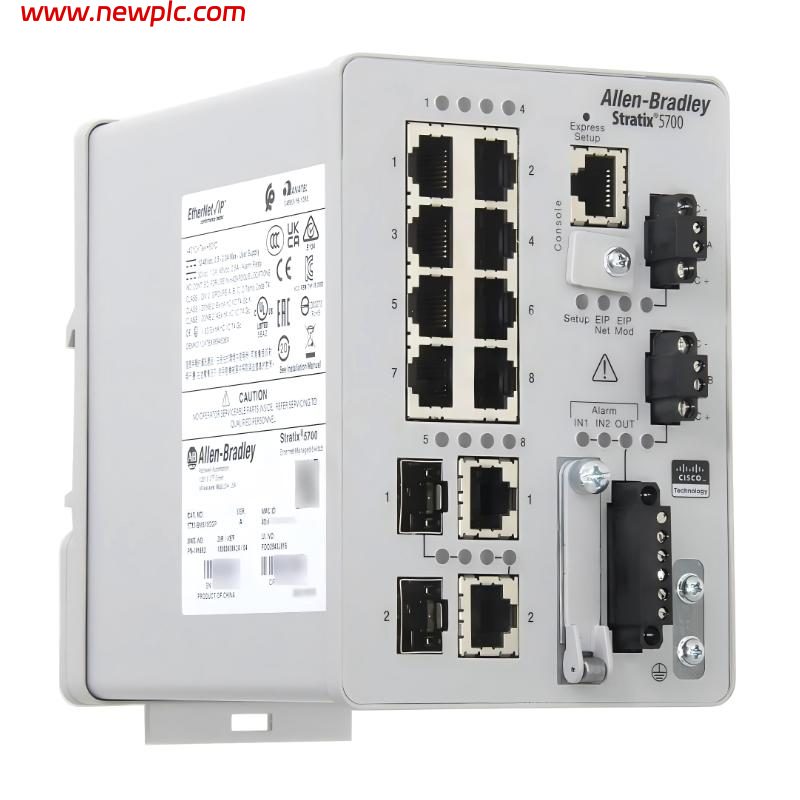 Allen Bradley 1783-BMS10CGP Managed Industrial Ethernet Switch Allen Bradley 1783-BMS10CGP Managed Industrial Ethernet Switch
