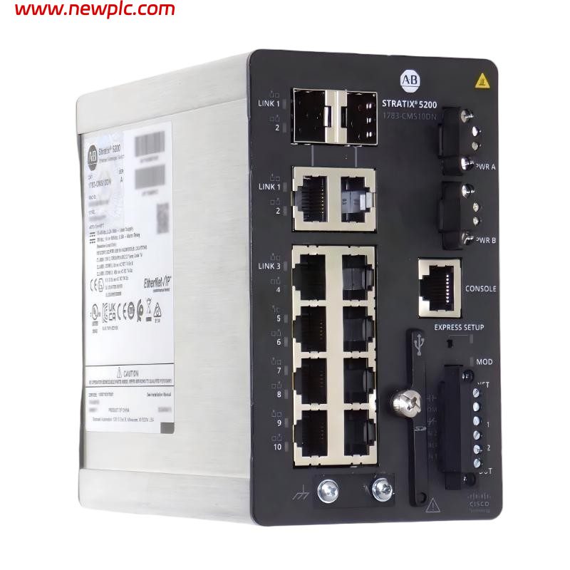 Allen Bradley 1783-CMS10DN Managed Industrial Ethernet Switch