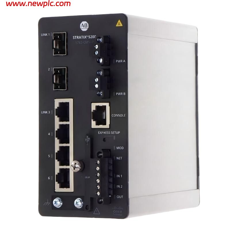 Allen Bradley 1783-CMS6P Managed Industrial Ethernet Switch Allen Bradley 1783-CMS6P Managed Industrial Ethernet Switch