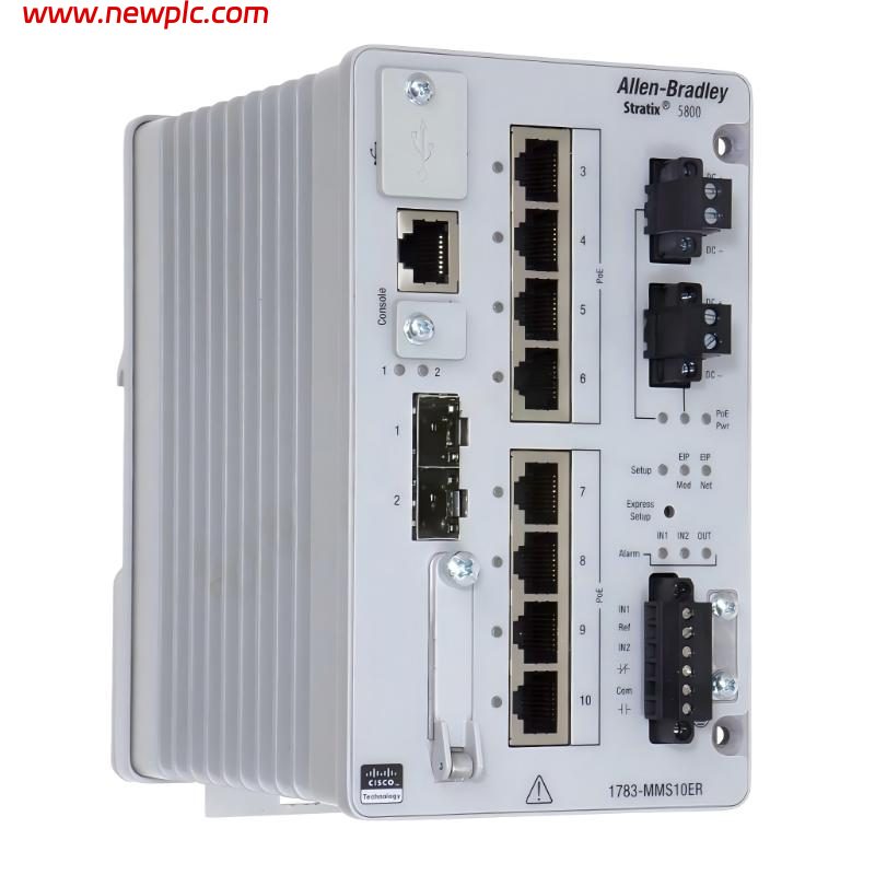 Allen Bradley 1783-MMS10ER Managed Industrial Ethernet Switch Allen Bradley 1783-MMS10ER Managed Industrial Ethernet Switch