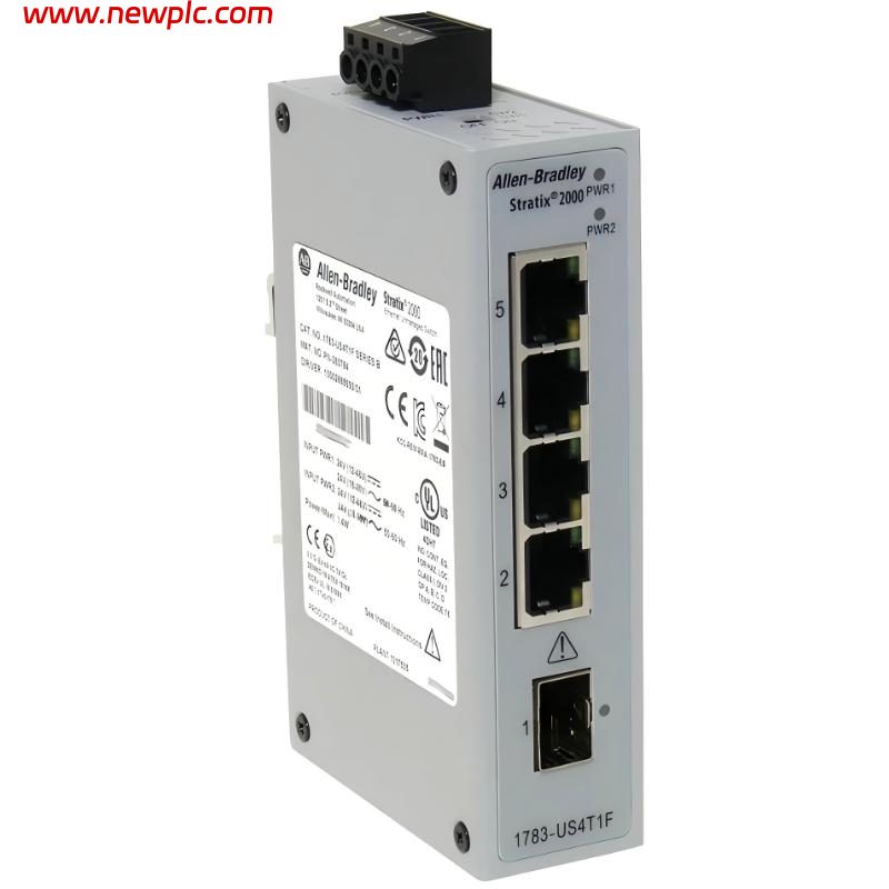 Allen Bradley 1783-US4T1F/B Unmanaged Industrial Ethernet Switch