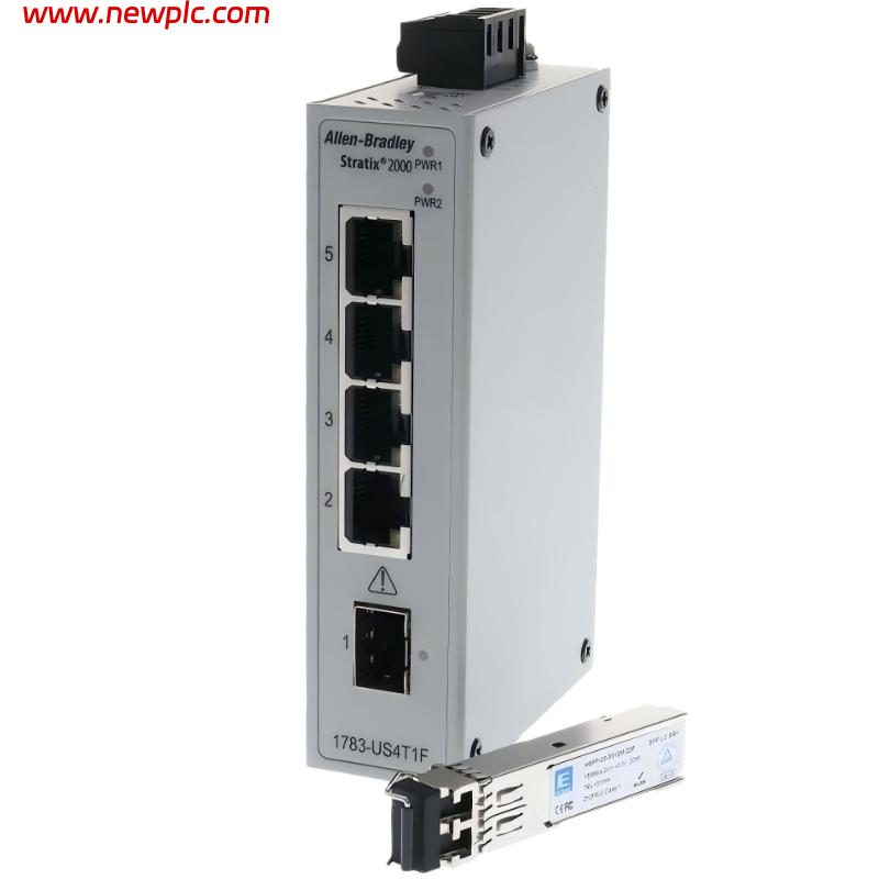 Allen Bradley 1783-US4T1F/B Unmanaged Industrial Ethernet Switch Allen Bradley 1783-US4T1F/B Unmanaged Industrial Ethernet Switch