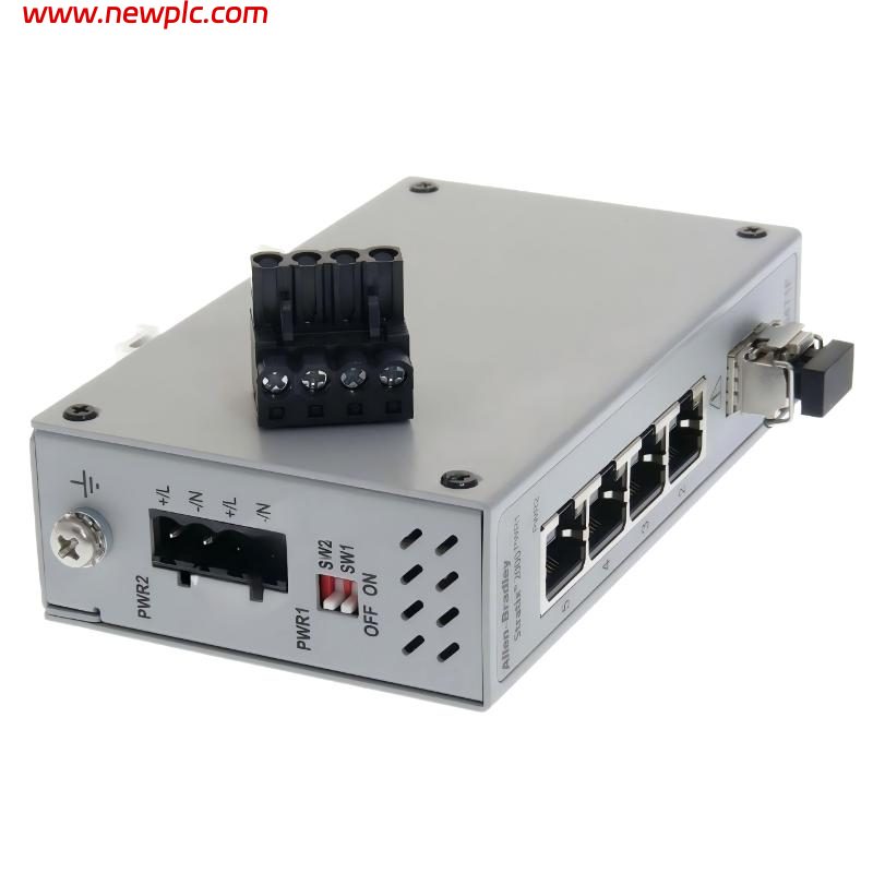 Allen Bradley 1783-US4T1F/B Unmanaged Industrial Ethernet Switch Allen Bradley 1783-US4T1F/B Unmanaged Industrial Ethernet Switch