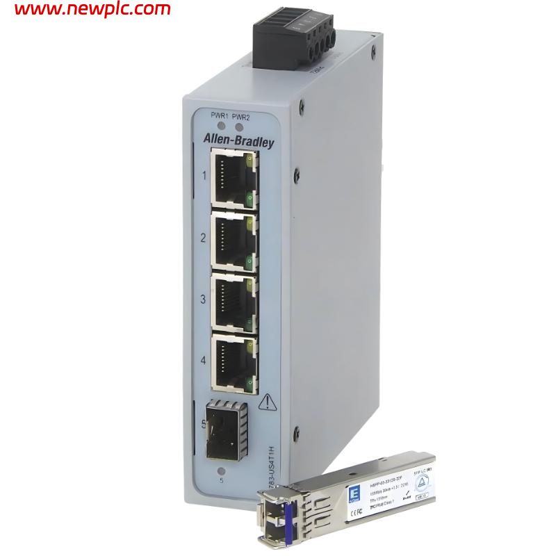 Allen Bradley 1783-US4T1H/B Unmanaged Industrial Ethernet Switch