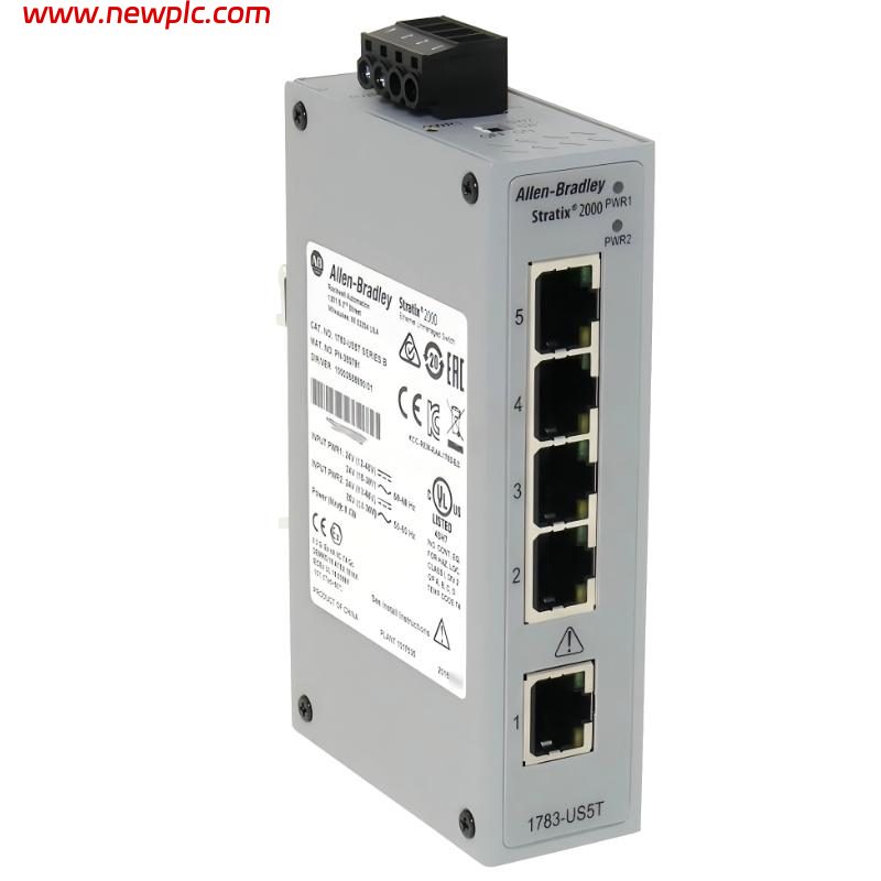 Allen Bradley 1783-US5T Unmanaged Industrial Ethernet Switch Allen Bradley 1783-US5T Unmanaged Industrial Ethernet Switch