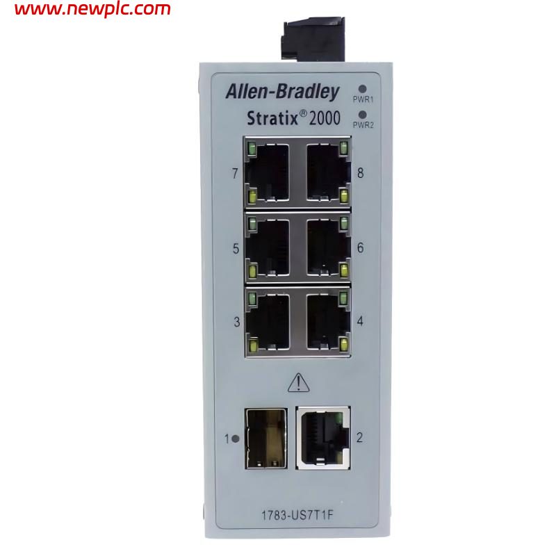 Allen Bradley 1783-US7T1F/B Unmanaged Industrial Ethernet Switch Allen Bradley 1783-US7T1F/B Unmanaged Industrial Ethernet Switch