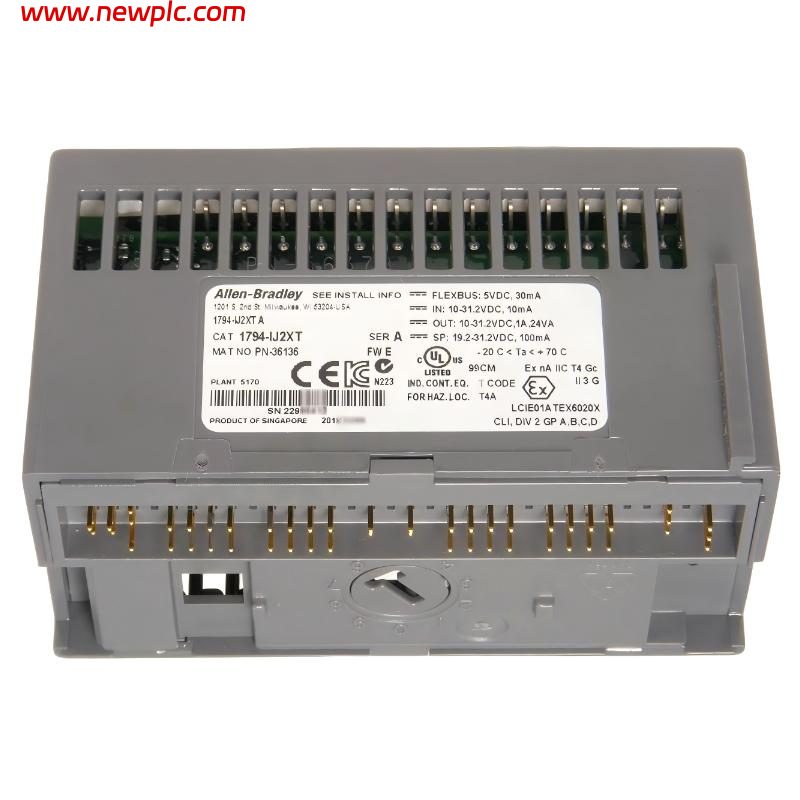 Allen Bradley 1794-IJ2XT Thermocouple/mV Analog Input Module Allen Bradley 1794-IJ2XT Thermocouple/mV Analog Input Module