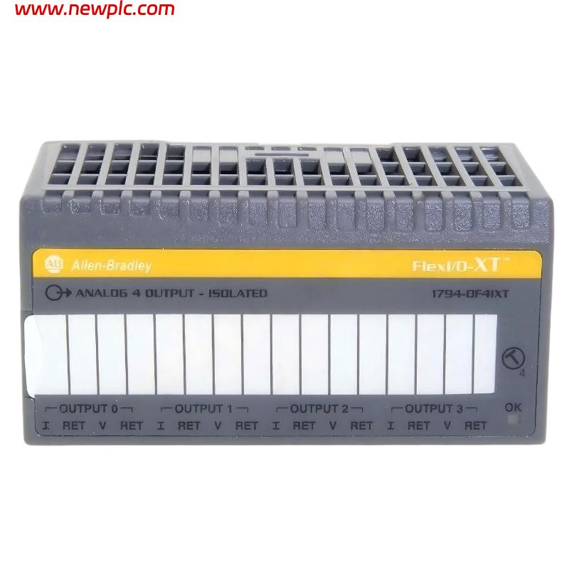 Allen Bradley 1794-OF4IXT Isolated Analog Output Module Allen Bradley 1794-OF4IXT Isolated Analog Output Module