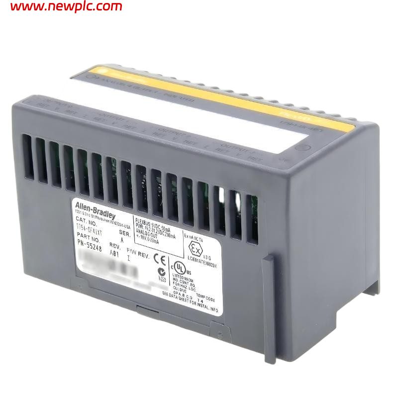 Allen Bradley 1794-OF4IXT Isolated Analog Output Module Allen Bradley 1794-OF4IXT Isolated Analog Output Module