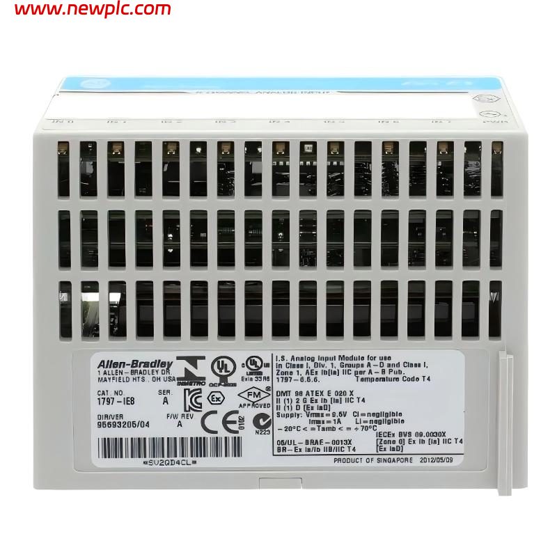 Allen Bradley 1797-IE8 Intrinsically Safe Analog Input Module Allen Bradley 1797-IE8 Intrinsically Safe Analog Input Module