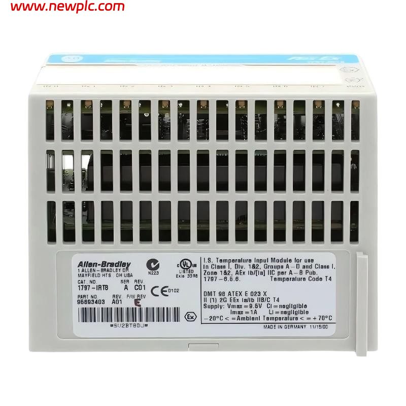 Allen Bradley 1797-IRT8 RTD / Thermocouple / mV Input Module Allen Bradley 1797-IRT8 RTD / Thermocouple / mV Input Module