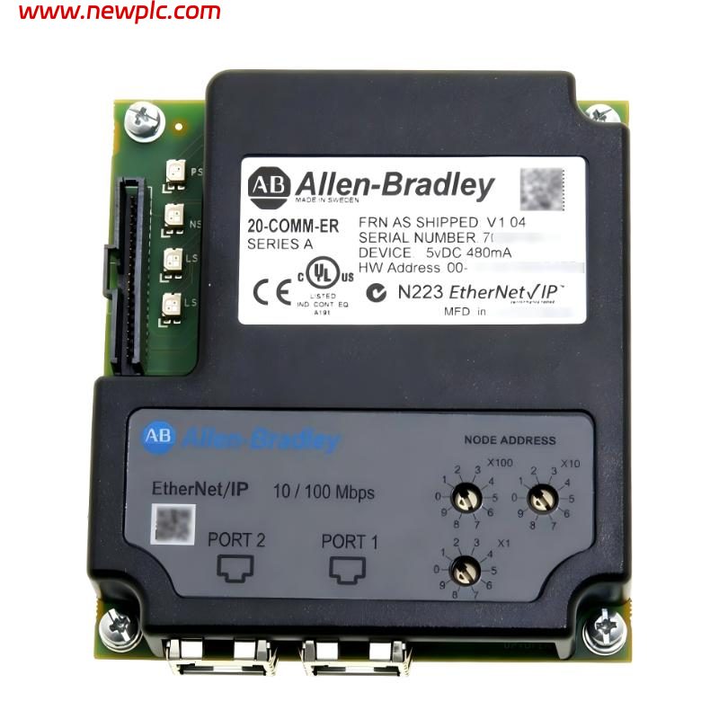Allen Bradley 20-COMM-ER Dual-port EtherNet/IP Communication Adapter