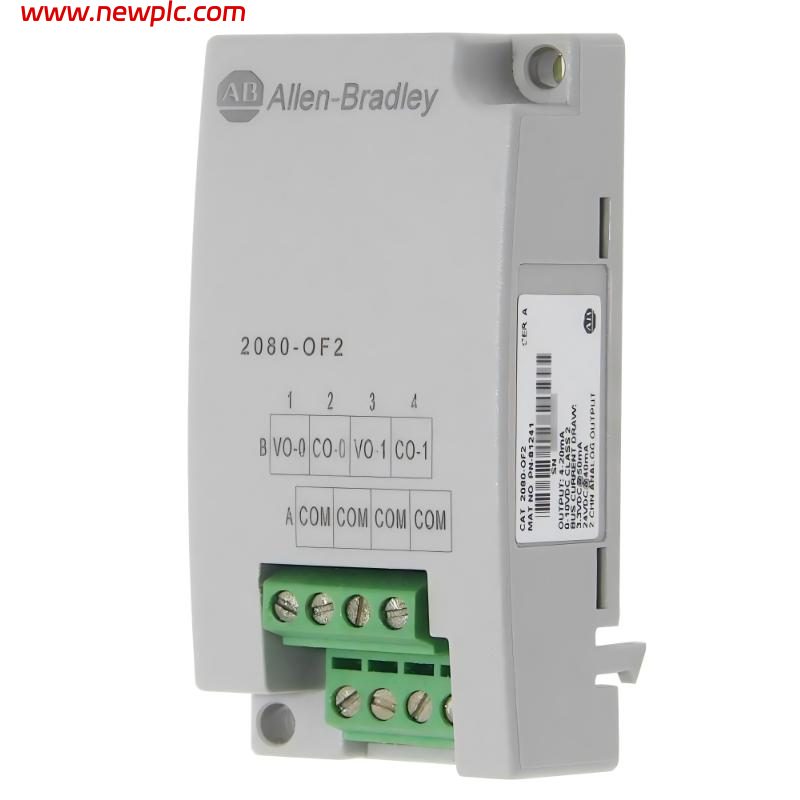 Allen Bradley 2080-OF2 Analog Output Plug-in Module Allen Bradley 2080-OF2 Analog Output Plug-in Module