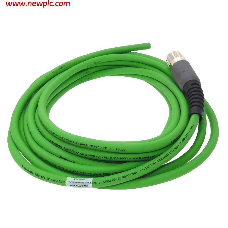 Allen Bradley 2090-CFBM7DF-CEAA07 Motor Feedback Cable