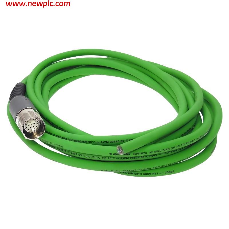 Allen Bradley 2090-CFBM7DF-CEAA07 Motor Feedback Cable