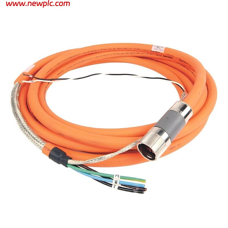 Allen Bradley 2090-CPBM7DF-12AA05 Motor Power Cable with Brake Conductors Allen Bradley 2090-CPBM7DF-12AA05 Motor Power Cable with Brake Conductors