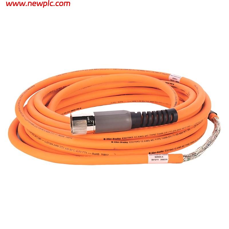 Allen Bradley 2090-CPBM7DF-12AA05 Motor Power Cable with Brake Conductors Allen Bradley 2090-CPBM7DF-12AA05 Motor Power Cable with Brake Conductors