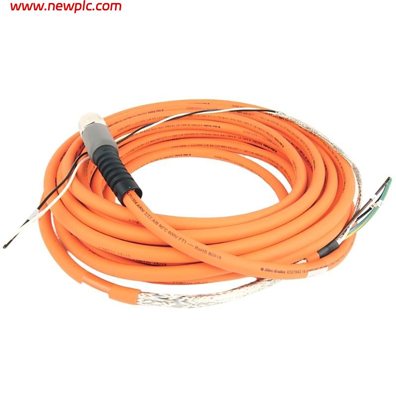 Allen Bradley 2090-CPBM7DF-12AA05 Motor Power Cable with Brake Conductors Allen Bradley 2090-CPBM7DF-12AA05 Motor Power Cable with Brake Conductors