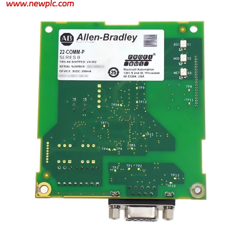 Allen Bradley 22-COMM-P PROFIBUS DP Communication Adapter Allen Bradley 22-COMM-P PROFIBUS DP Communication Adapter