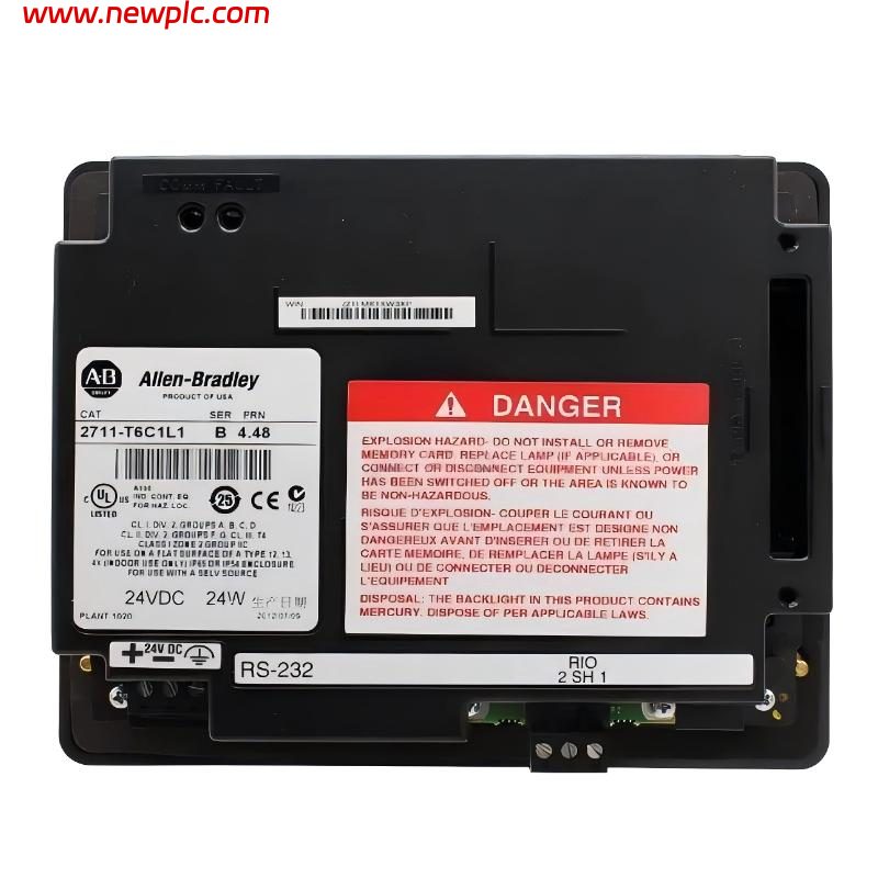 Allen Bradley 2711-T6C1L1 Color Active Matrix TFT LCD Allen Bradley 2711-T6C1L1 Color Active Matrix TFT LCD