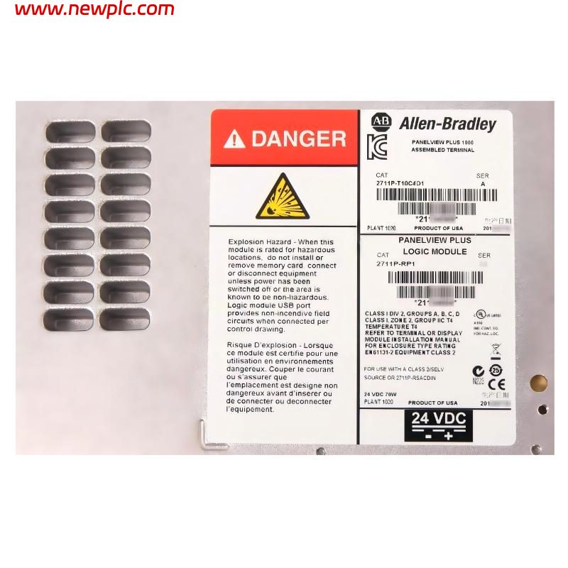 Allen Bradley 2711P-T10C4D1 Operator Interface Terminal / HMI