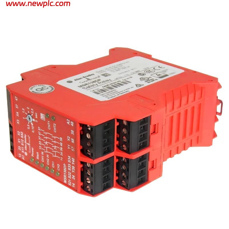 Allen Bradley 440R-M23143 Safety Relay with Delayed Outputs Allen Bradley 440R-M23143 Safety Relay with Delayed Outputs
