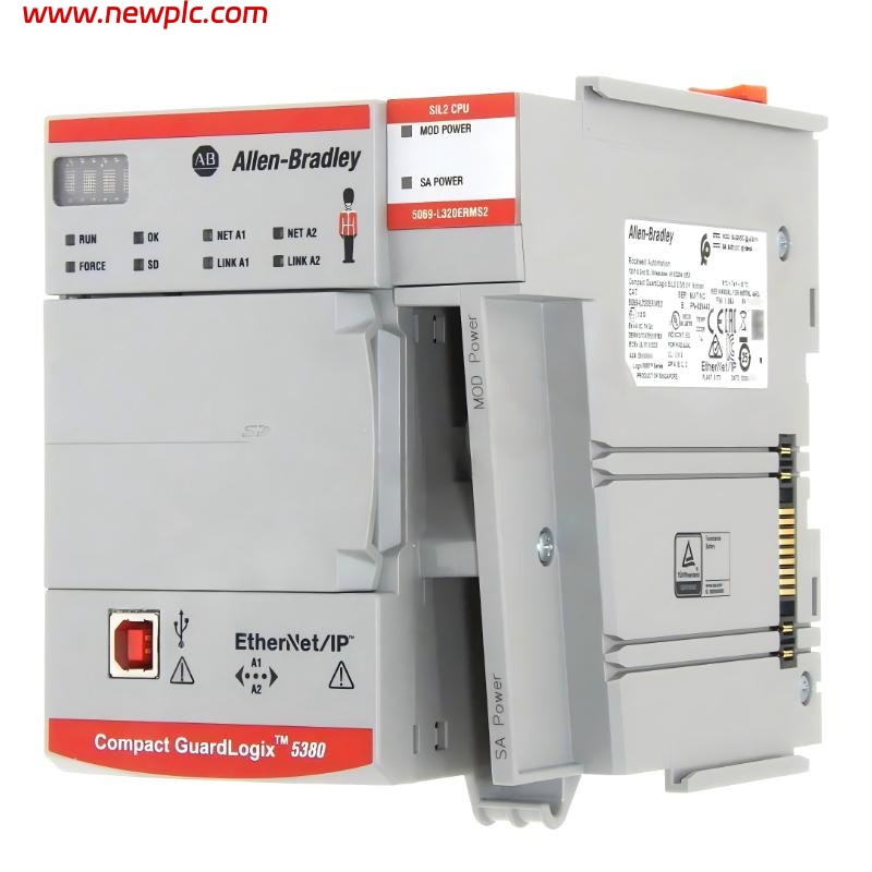 Allen Bradley 5069-L320ERMS2 Safety + Motion CompactLogix Controller