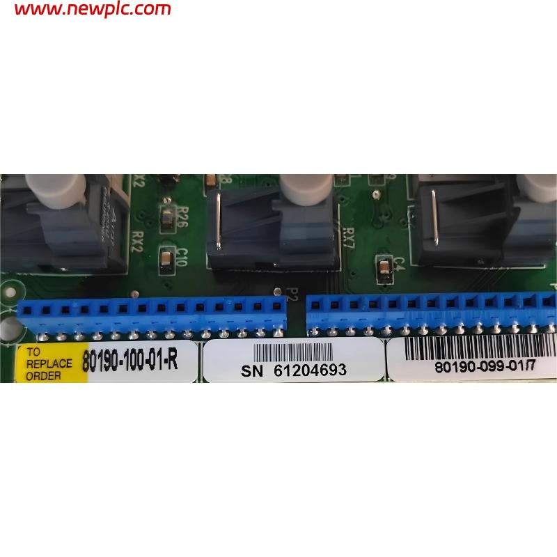 Allen Bradley 80190-100-01-R Fiber Optic Control Board / PCB Module