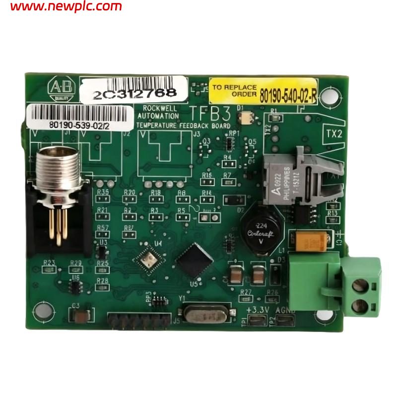 Allen Bradley 80190-540-02-R Temperature Feedback PC Board / Control PCB