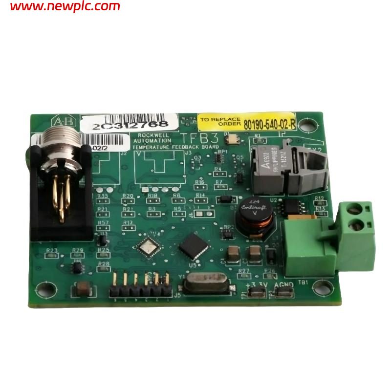 Allen Bradley 80190-540-02-R Temperature Feedback PC Board / Control PCB Allen Bradley 80190-540-02-R Temperature Feedback PC Board / Control PCB