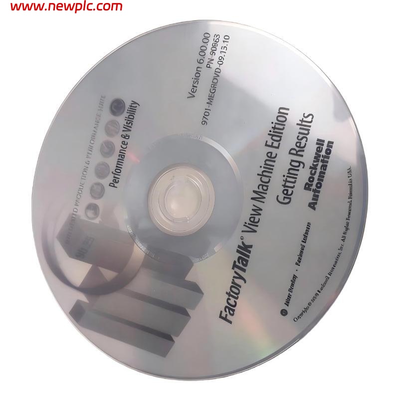Allen Bradley 9701-VWSB100AENE HMI Station Runtime Software