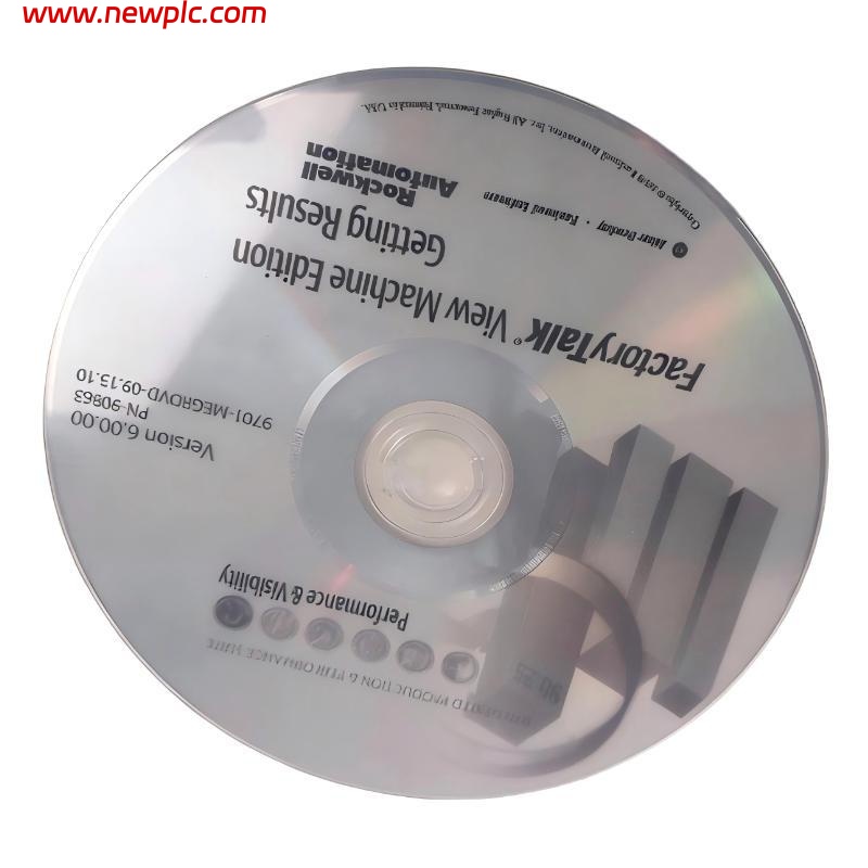 Allen Bradley 9701-VWSB100AENE HMI Station Runtime Software