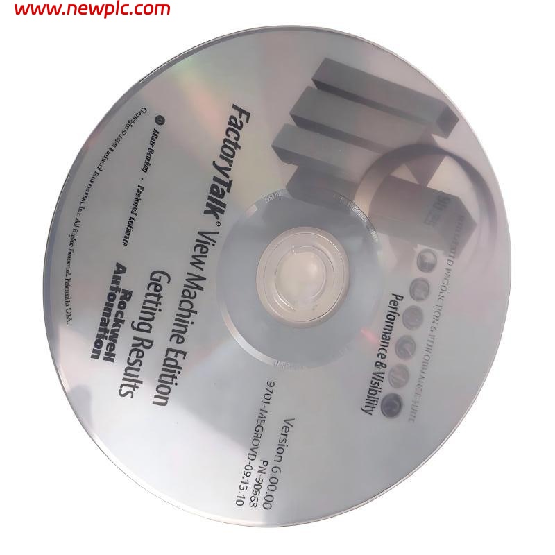 Allen Bradley 9701-VWSB100AENE HMI Station Runtime Software