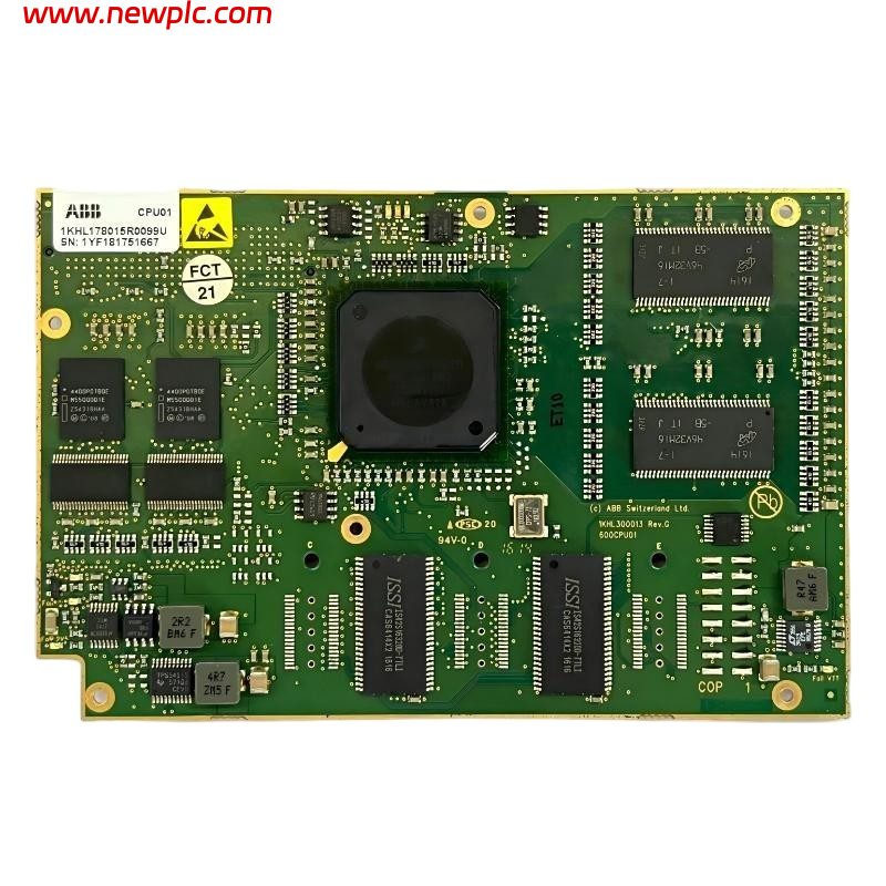 ABB CPU01 1KHL178015R0099U CPU Processor Module