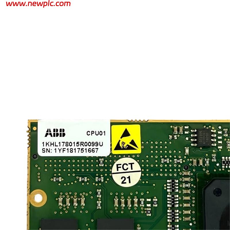 ABB CPU01 1KHL178015R0099U CPU Processor Module ABB CPU01 1KHL178015R0099U CPU Processor Module