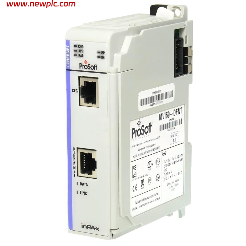 ProSoft MVI69-DFNT DF1 to EtherNet/IP Gateway Module