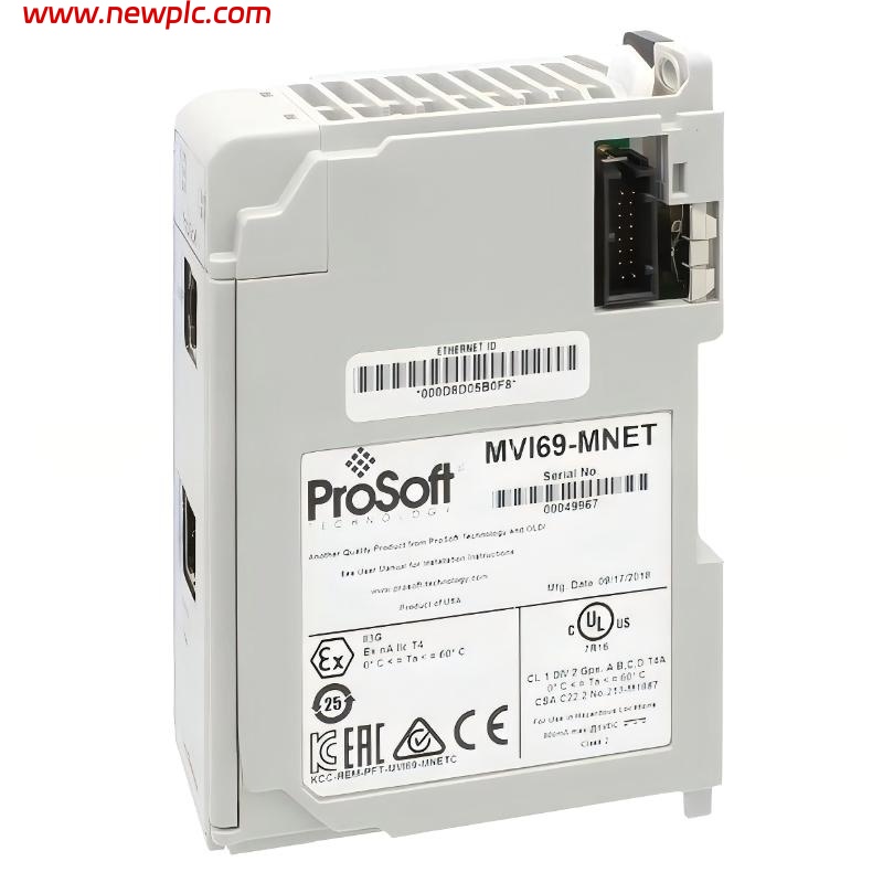 ProSoft MVI69-MNET Modbus TCP/IP Client/Server Communication Module