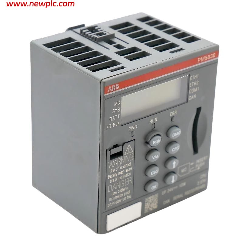 ABB PM5630-2ETH 1SAP131000R0278 PLC Processor Module (AC500)