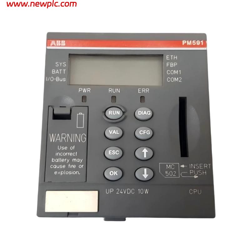 ABB PM591-ARCNET 1SAP150100R0260 Programmable Logic Controller (PLC) CPU Module