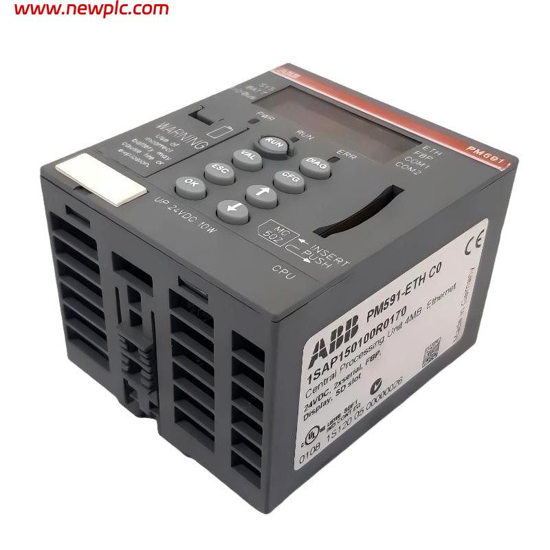 ABB PM591-ARCNET 1SAP150100R0260 Programmable Logic Controller (PLC) CPU Module ABB PM591-ARCNET 1SAP150100R0260 Programmable Logic Controller (PLC) CPU Module