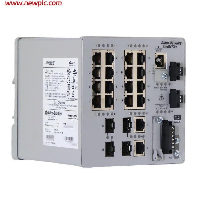 Allen Bradley 1783-BMS20CGP Stratix 5700 Managed Industrial Ethernet Switch