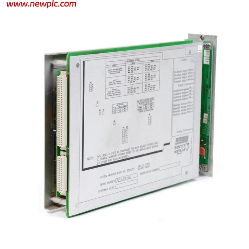 Bently Nevada 3300/03 System Monitor / Rack Interface Module Bently Nevada 3300/03 System Monitor / Rack Interface Module