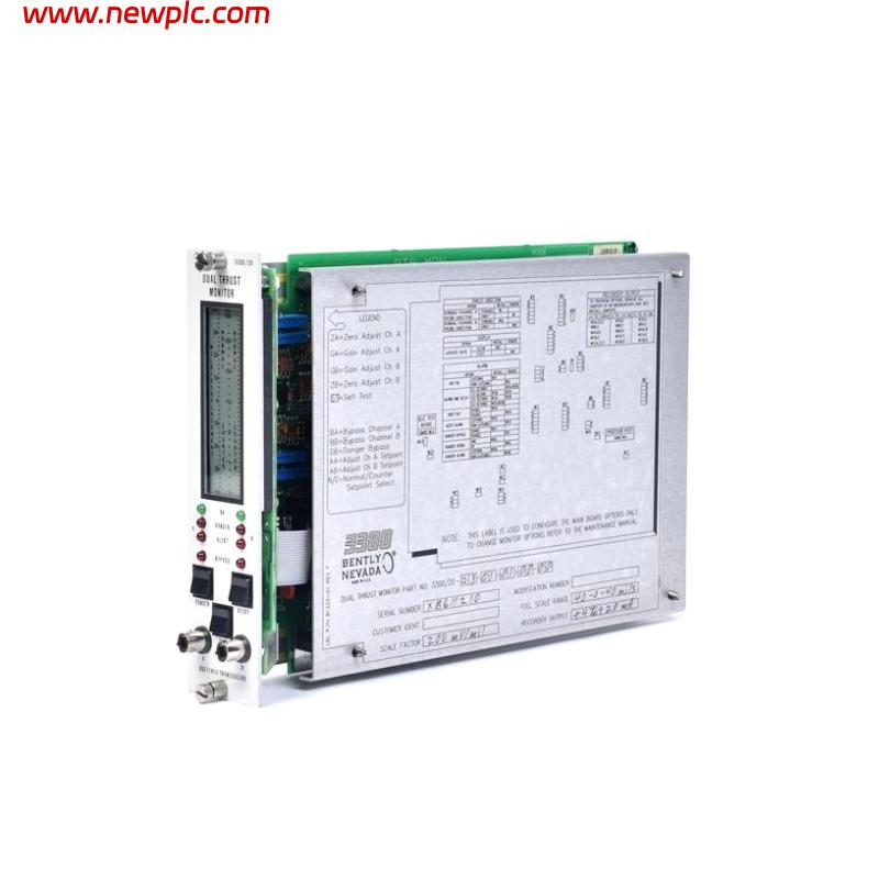 Bently Nevada 3300/20 System Display / Operator Interface Module