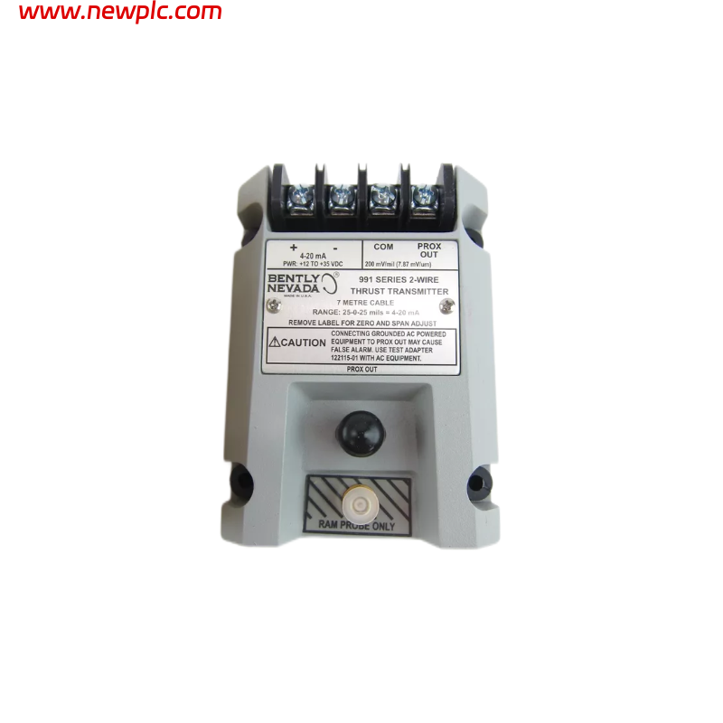 Bently Nevada 991-25-70-01-00 2-wire Thrust / Vibration Transmitter Bently Nevada 991-25-70-01-00 2-wire Thrust / Vibration Transmitter