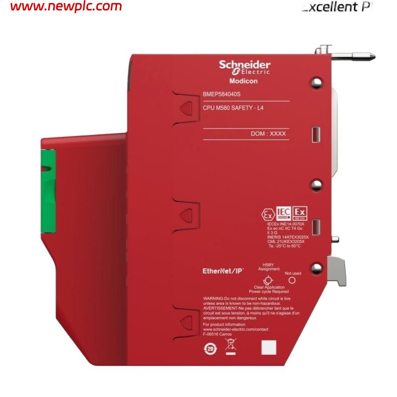 Schneider BMEP58CPROS3 Safety CoProcessor Module Schneider BMEP58CPROS3 Safety CoProcessor Module