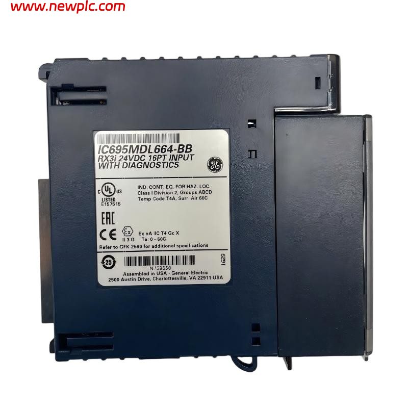 GE IC695MDL664 Digital Input Module (Positive Logic)
