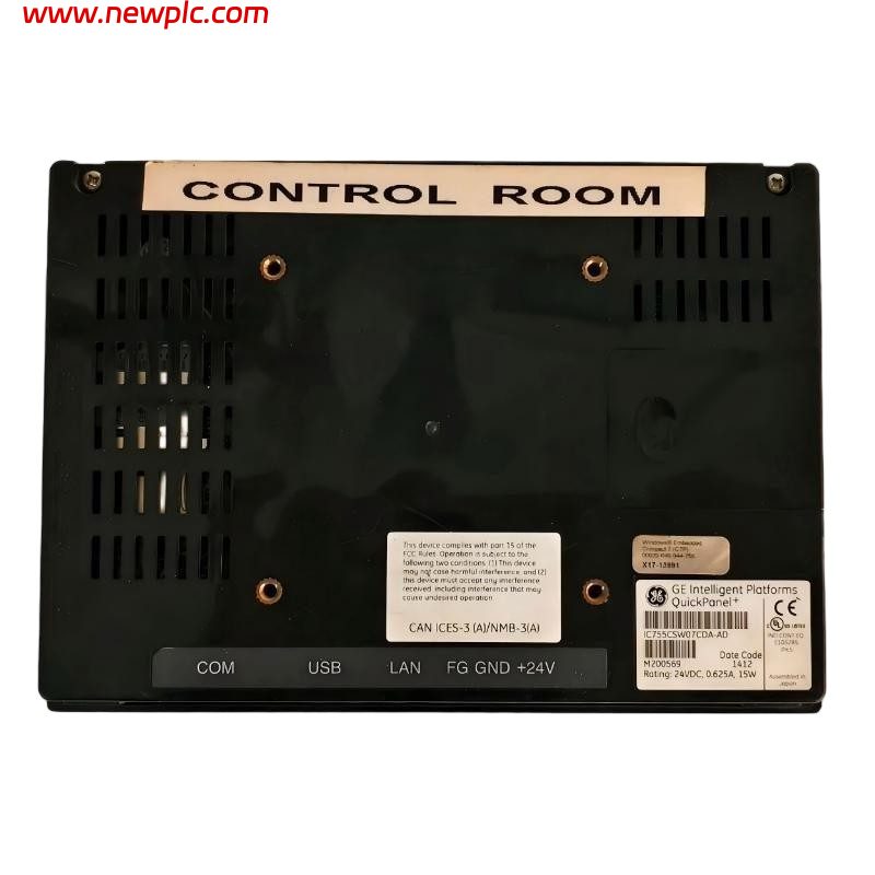 GE IC755CSW07CDA HMI (Human Machine Interface) / Operator Terminal GE IC755CSW07CDA HMI (Human Machine Interface) / Operator Terminal