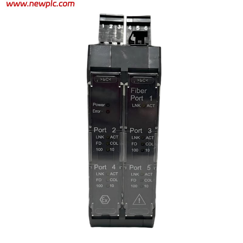 Emerson KJ1740X1-BA1 Four-Port Fiber Switch / Communication Module