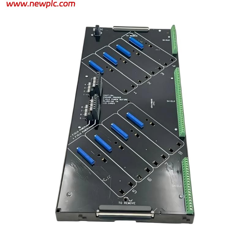 Emerson KJ4003X1-BA1 8-Wide VerticalPlus I/O Carrier (Left)