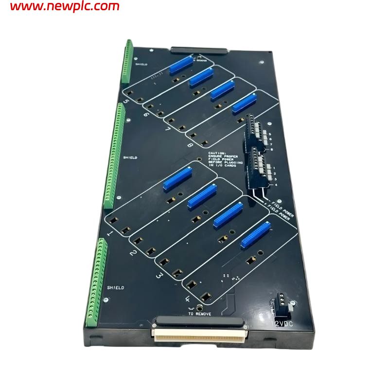 Emerson KJ4003X1-BB1 4-Wide VerticalPlus I/O Carrier (Left)